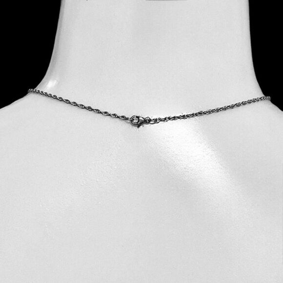 James Avery Margarita Three Flowers Sterling Silver Necklace Retired - Picture 4 of 15